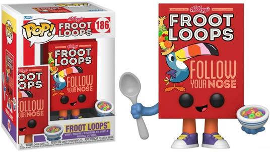 Funko POP Vinyl: Kelloggs- Froot Loops Cereal Box - 3