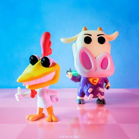 Funko POP Animation: Cow & Chicken- Superhero Cow - 3