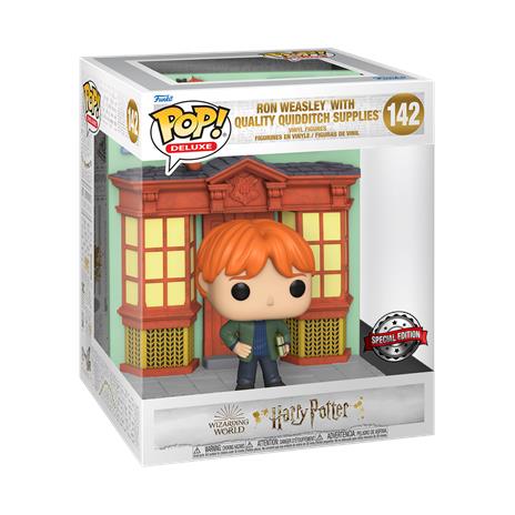 Pop! Deluxe Ron Weasley With Quality Quidditch Supplies - Harry Potter Diagon Alley Funko 58125