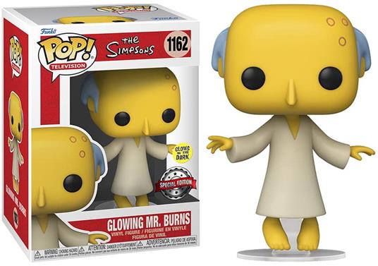 Simpsons Funko Pop! Animation Glowing Mr. Bruns Ltd