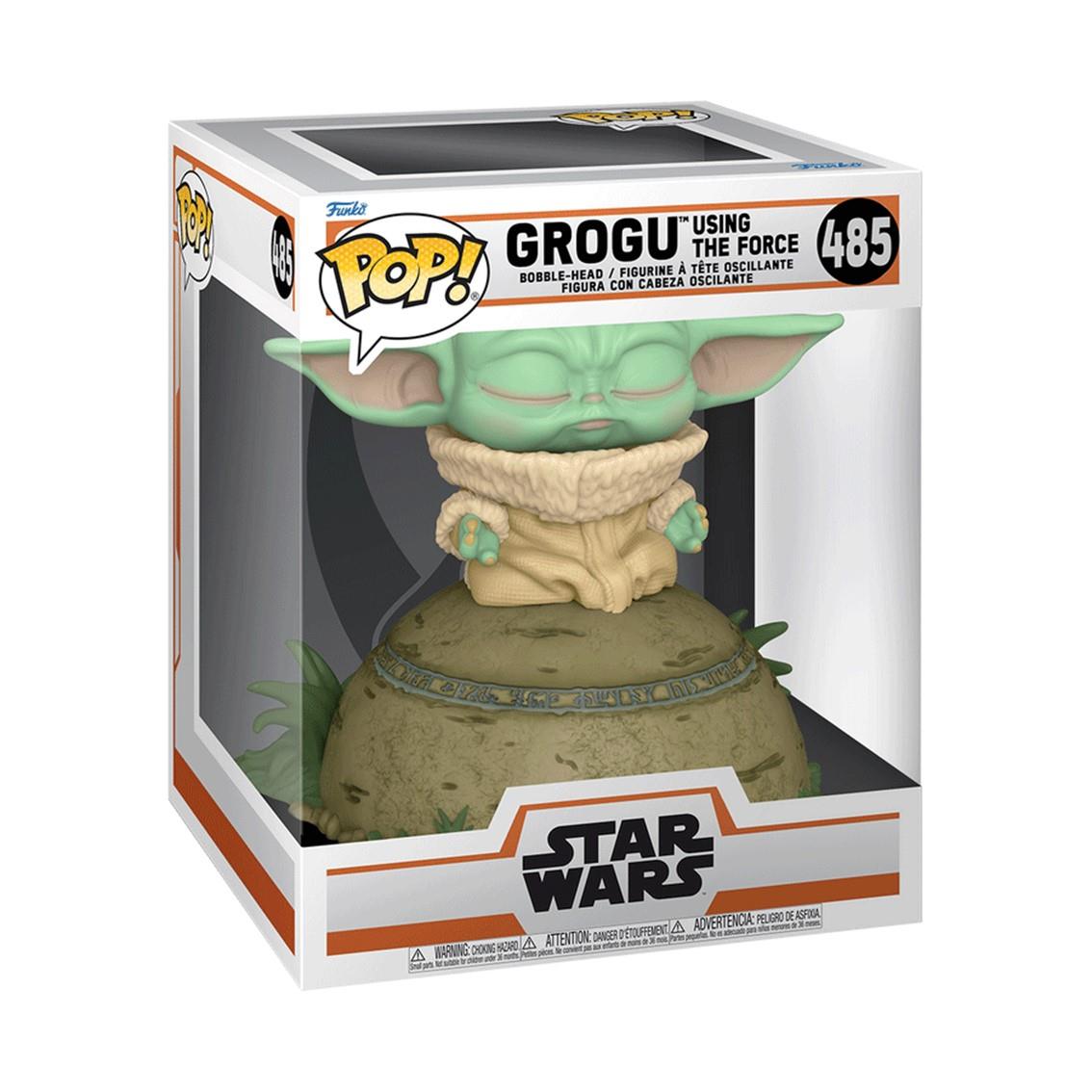 Funko POP Deluxe: Mandalorian- The Child Using the Force(SFX)