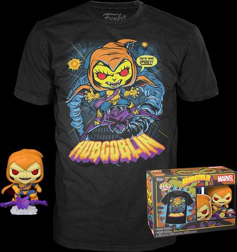 Pop! & Tee Hobgoblin (Glow In The Dark) - Animated Spiderman Funko 58876 - 2