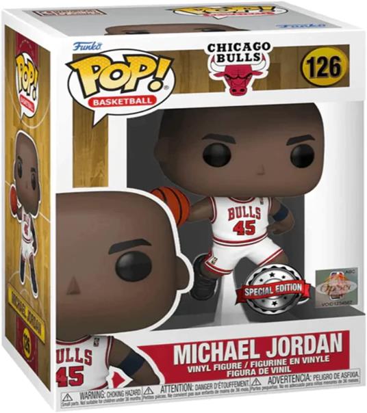 Nba - Pop Funko Vinile Figura 126 Michael Jordan (1995 Playoff) Excl 9cm Funko Figures