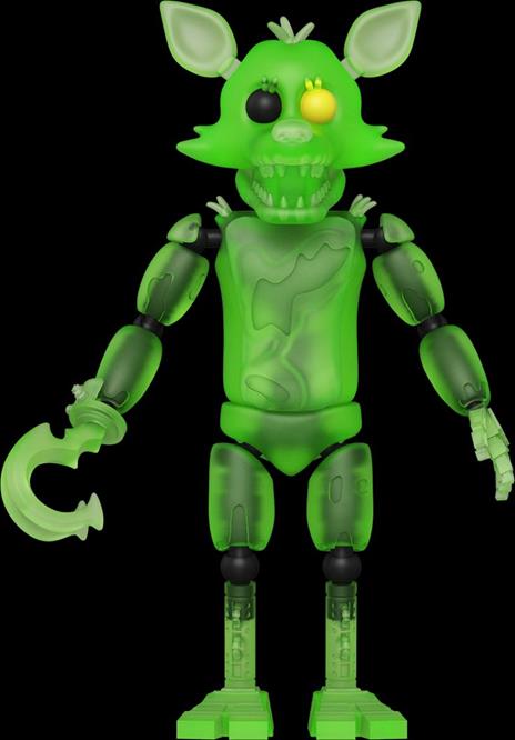 Vinyl Action Figure Radioactive Foxy (Glow In The Dark) - Fnaf: Special Delivery Funko 59684 - 2