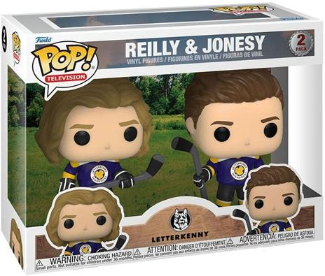 Funko POP TV: Letterkenny- 2PK Reilly & Jonesy in Jerseys - 2