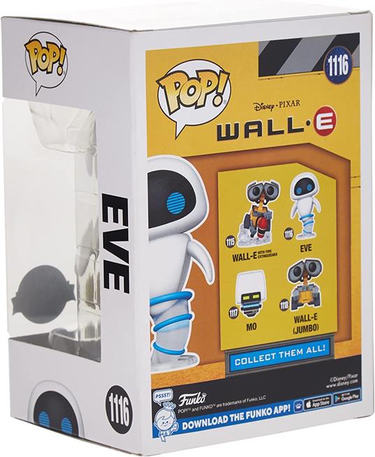 Pop Figura Disney Pixar Wall-e Eve Esclusiva Funko - 4