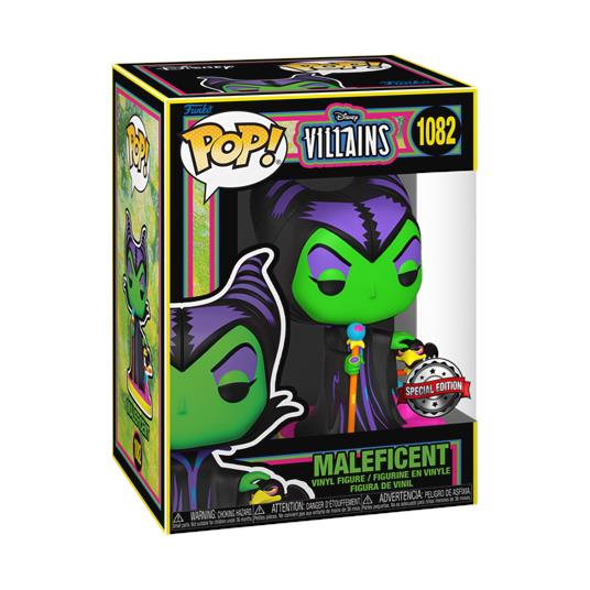 Disney Villains POP! Vinyl Figure Maleficent (Blacklight) 9 cm