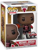 POP NBA: Bulls- Michael Jordan with Jordans (Blk Pinstripe Jersey)