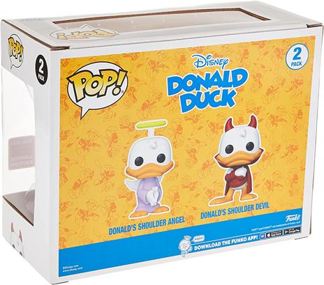 Pop Pack 2 Disney Donald Duck - Donald Angel & Devil Esclusiva Funko - 4