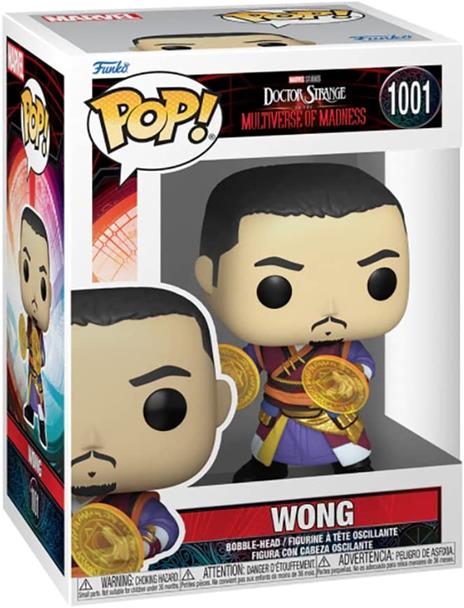 Doctor Strange in the Multiverse of Madness POP! Marvel Vinyl Figure Wong 9 cm - 3