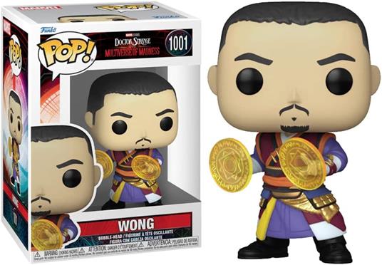 Doctor Strange in the Multiverse of Madness POP! Marvel Vinyl Figure Wong 9 cm - 4