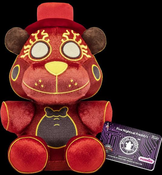 Plush Freddy Orange (Glow In The Dark) - Fnaf: Special Delivery Funko 60927 - 2