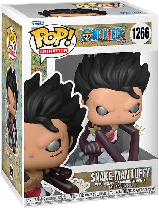 POP Animation: One Piece- Snake-Man Luffy