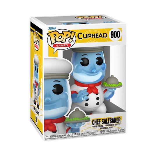 Cuphead POP! Games Vinyl Figures Chef Saltbaker 9 cm Assortment (6)