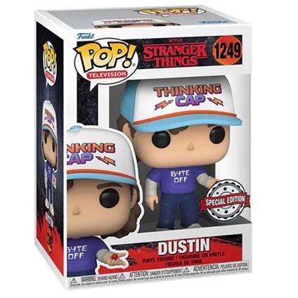 Stranger Things: Funko Pop! Television - Dustin With Byte Off Shirt (Vinyl Figure 1249)