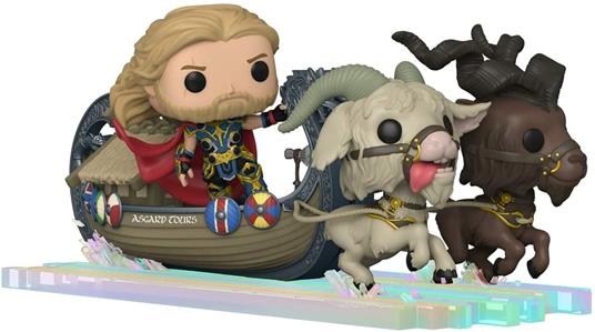 Thor: Love and Thunder POP! Rides Deluxe Vinyl Figure Thor w/Goat Boat 15 cm