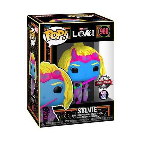 Pop! Vinyl Sylvie (Black Light) - Marvel Funko 62758
