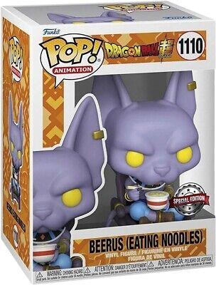 FUNKO POP Dragon Ball Super Beerus Eating Noodles 1110