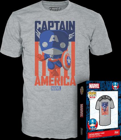 Tee Captain America - Marvel Funko 63398