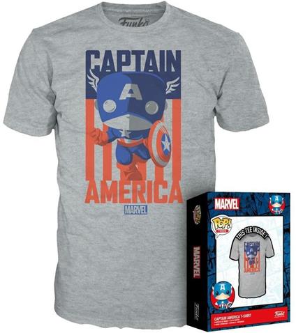 63399 - Marvel - Boxed Tee - Captain America - M