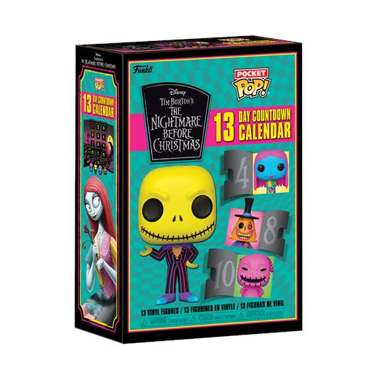Funko Countdown Calendar 13 Day Countdown - The Nightmare Before Christmas (Black Light) 63959