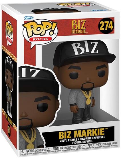 Biz Markie POP! Rocks Vinyl Figure 9 cm