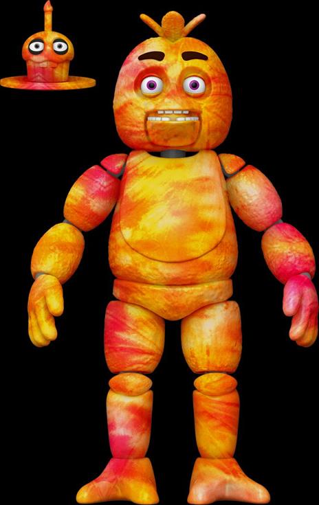 Vinyl Action Figure Tie-Dye Chica - Five Nights At Freddy'S Action Figure Funko 64217 - 2
