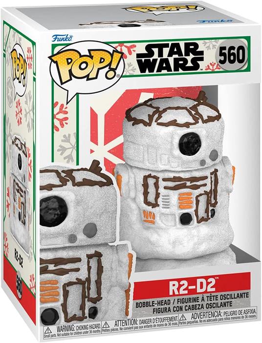 Funko POP Star Wars: Holiday- R2-D2(SNWMN) - 2