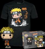 Set Figura Pop & Tee Naruto Shippuden Esclusiva Funko