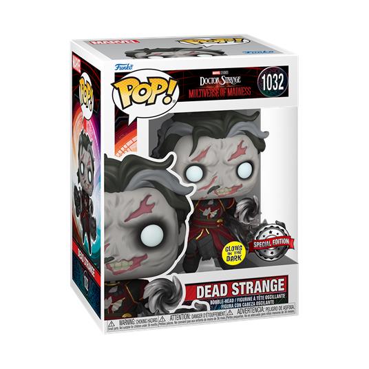 Doctor Strange In The Multiverse Of Madness Pop! Movies Vinile Figur Dead Strange (glow-in-the-dark) 9 Cm Funko