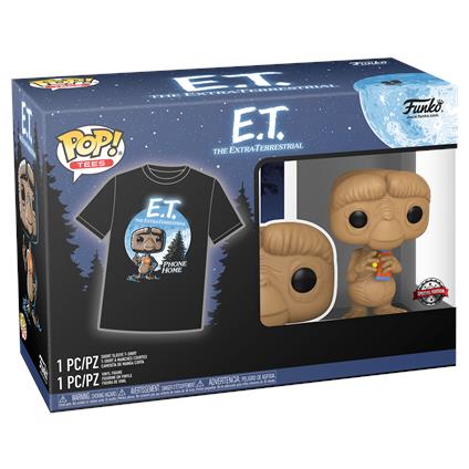 Funko Pop! & Tee E.T. With Reeses 65084