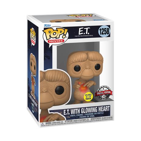 Movies POP! E.T. 40th - E.T. w/(GW)Heart Vinyl Figure 9 cm - 2