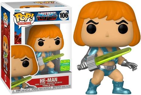 Funko Pop 65251 Masters Of The Universe Laser Power He Man Figura in Vinile Collezione - 2