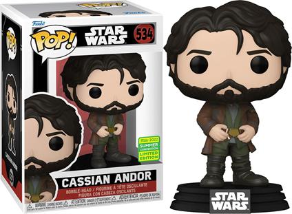 Star Wars - Pop Funko Vinile Figura 534 Cassian Andor - Ga Excl Sdcc 2022 Funko Figures