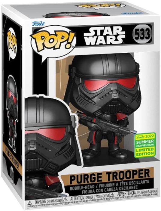 Star Wars - Pop Funko Vinile Figura 533 Purge Trooper - Ga Excl Sdcc 2022 Funko Figures - 2