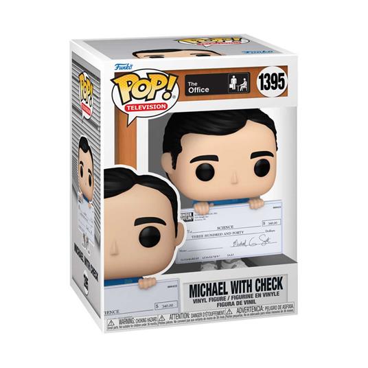 The Office US POP! TV Vinyl Figure Michael w/ Check 9 cm