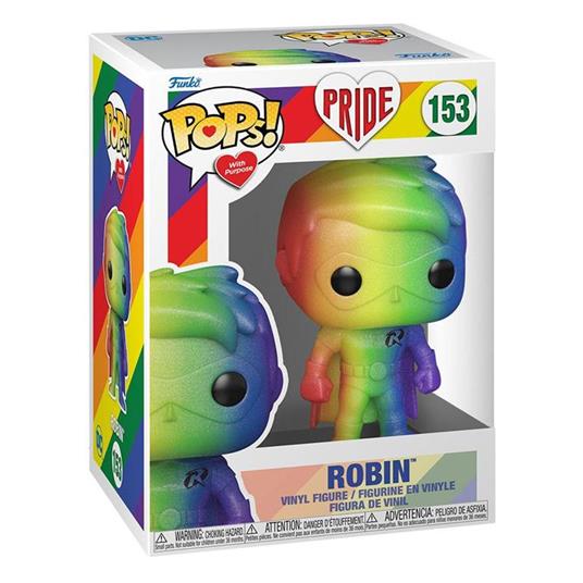 Pride 2022 DC Comics POP! Heroes Vinyl Figure Robin 9 cm - 3