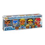 Pop! 5-Pack Dc Superheroes (Gingerbread) 5-Pack Funko 66450