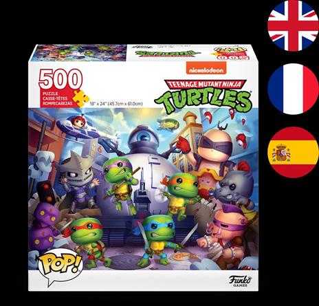 Pop! Puzzle Pop! Puzzle - Teenage Mutant Ninja Turtles (500 Piece) Funko 67392 - 2