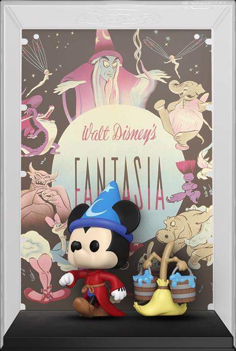Pop! Movie Poster SorcererS Apprentice Mickey With Broom - Walt Disney'S Fantasia Funko 67578 - 2