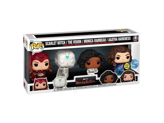 Pop Pack 4 Figures Pop Marvel Wandavision Esclusiva Funko