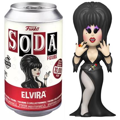 Elvira Mistress Of The Dark: Funko Pop! Vinyl Soda - Elvira With Chase