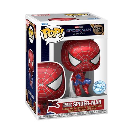 Pop! Vinyl Friendly Neighborhood Spider-Man (Metallic) - Spider-Man: No Way Home Funko 69232