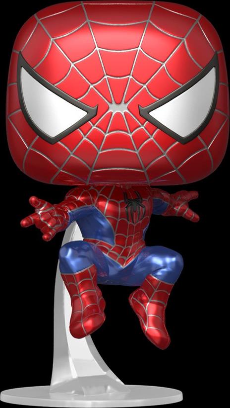 Pop! Vinyl Friendly Neighborhood Spider-Man (Metallic) - Spider-Man: No Way Home Funko 69232 - 2