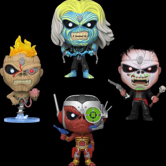 Pop! 4-Pack Iron Maiden (Glow In The Dark) 4-Pack Funko 69586 - 2