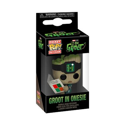 POP Keychain: IAG- Groot PJs w/book