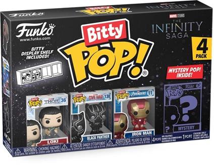 Bitty POP: Marvel- Loki 4PK