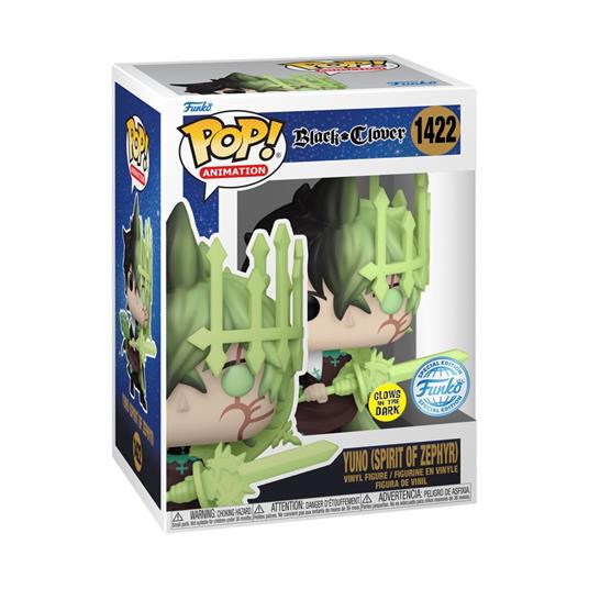 Black Clover: Funko Pop! Animation - Yuno (Spirit Of Zephyr) (Glow In The Dark) (Vinyl Figure 1422)