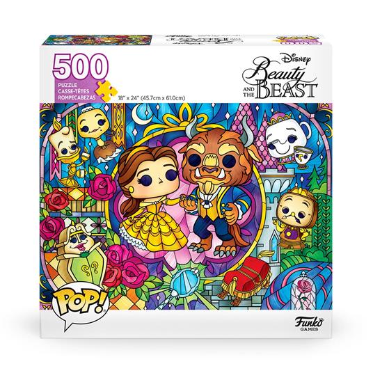 Disney - Pop Funko Puzzle - Beauty And The Beast (500pz)