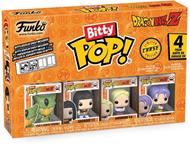 Funko Bitty Pop! DBZ - Frieza 4PK - Frieza 100% Final Form, Super Saiyan Goku First Appearance, Vegeta E una Mini Figura Misteriosa a Sorpresa - 0.9 Inch (2.2 Cm) - Dragon Ball Z Fans